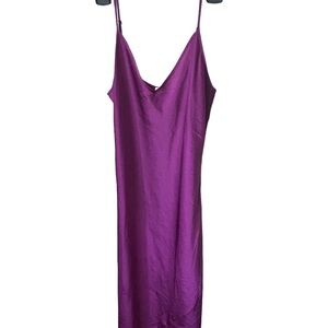 ARITZIA WILFRED MIDI SLIP DRESS, Size M